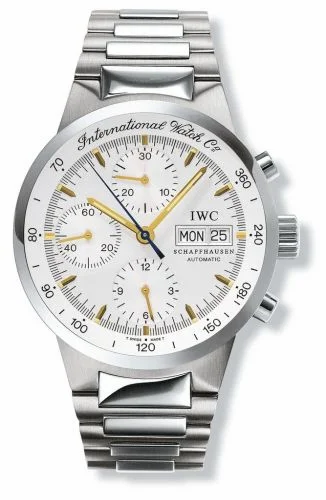 IWC GST Chronograph Automatic Stainless Steel / Silver / English IW3707-13 (IW370713)